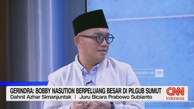VIDEO: Gerindra: Bobby Nasution Berpeluang Besar di Pilgub Sumut