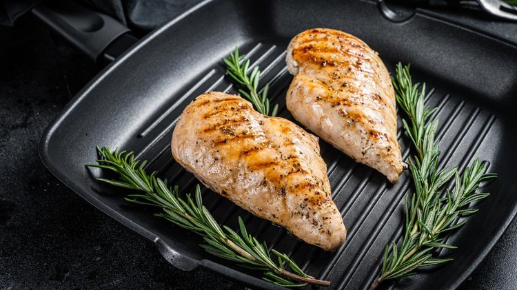 ilustrasi ayam fillet