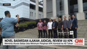 VIDEO: Novel Baswedan Ajukan Judicial Review UU KPK