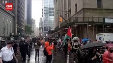 VIDEO: Ratusan Orang di New York AS Protes Serangan Israel ke Rafah