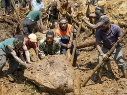 Ribuan Orang Masih Tertimbun Tanah Longsor Papua Nugini Diperkirakan Tewas