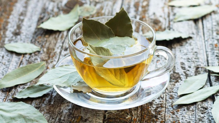 Ilustrasi teh herbal