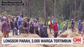 VIDEO: Longsor Parah, 2 Ribu Warga Tertimbun