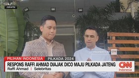 VIDEO: Respons Raffi Ahmad Diajak Dico Maju Pilkada Jateng