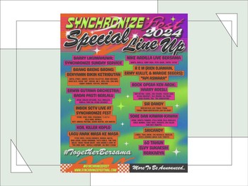13 Special Line Up Siap Tampil Together Bersama di SynchronizeFest24