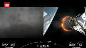 VIDEO: Roket Falcon 9 SpaceX Luncurkan Satelit EarthCARE