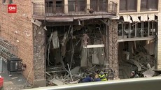 VIDEO: Gedung Bank JPMorgan Chase di Ohio Meledak, 7 Luka 2 Hilang