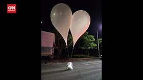 VIDEO: Korut Kirim Balon Tinja dan Sampah ke Daerah Perbatasan Korsel