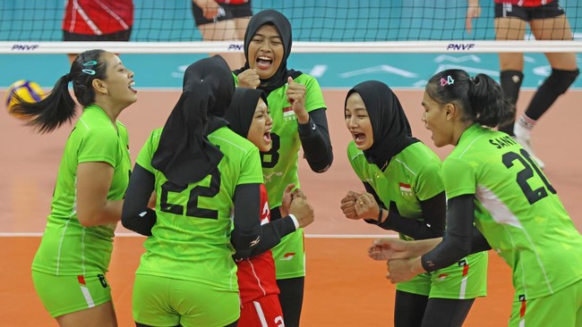 Dominasi Indonesia: Hajar Hong Kong dengan Skor 3-0 di AVC Challenge, Meraih Peringkat Ketujuh