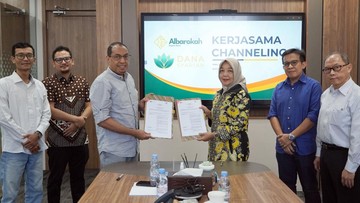 Danasyariah dan Bank Albarokah Teken Perluasan Kerja Sama