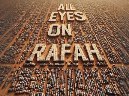 Ramai Gerakan 'All Eyes On Rafah' di Medsos, Ini Artinya Bun