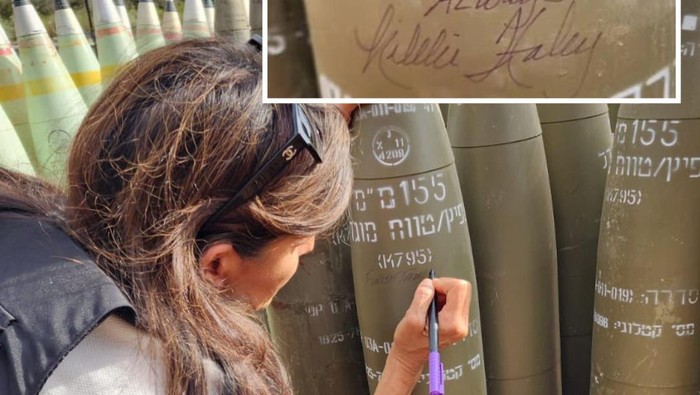 Eks Dubes AS Nikki Haley Tulis 'Habisi Mereka' di Rudal Israel, Netizen Murka