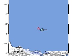 Gempa M 4,2 Guncang Bawean Pagi Ini