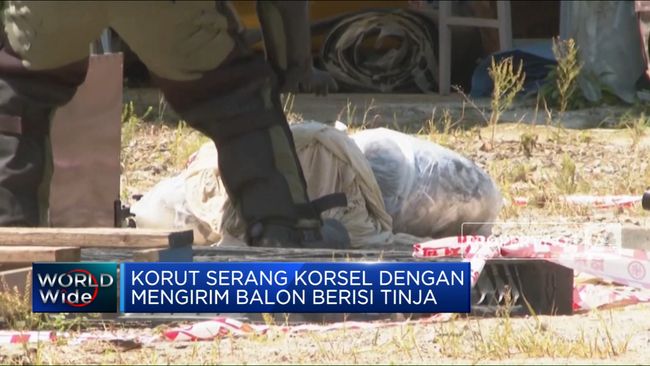 Menjijikan, Korut Bombardir Korsel Lagi Pakai Balon Sampah