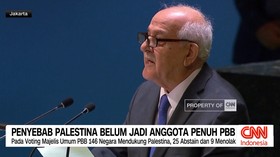 VIDEO: Penyebab Palestina Belum Jadi Anggota Penuh PBB