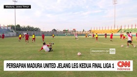 VIDEO: Persiapan Madura United Jelang Leg Kedua Final Liga 1