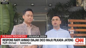 VIDEO: Respons Raffi Ahmad Diajak Dico Maju Pilkada Jateng