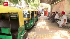 VIDEO: Warga New Delhi 'Terpanggang' Panas Ekstrem