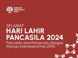 45+ Ide Ucapan Hari Lahir Pancasila 1 Juni 2024, Yuk Bagikan ke Medsos!