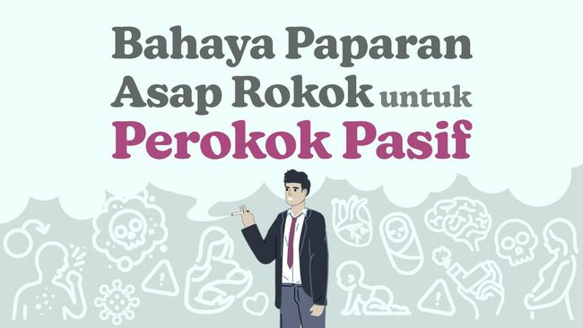 INFOGRAFIS: Catat, Ini Bahaya Asap Rokok buat Perokok Pasif