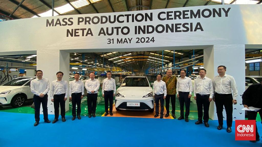 Neta Setop Produksi Mobil Listrik di Indonesia Sejak 6 Bulan Lalu