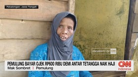 VIDEO: Pemulung Bayar Ojek Rp.600 Ribu Demi Antar Tetangga Naik Haji