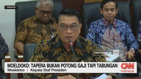 VIDEO: Moeldoko: Tapera Bukan Potong Gaji Tapi Tabungan