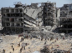 Israel Serang Kamp Pengungsi Jabalia Gaza, 33 Orang Tewas