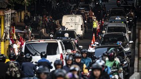 Rekayasa Lalu Lintas Imbas Demo Darurat Indonesia di DPR