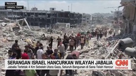 VIDEO: Serangan Israel Hancurkan Wilayah Jabalia