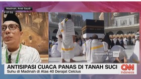 VIDEO: Antisipasi Cuaca Panas di Tanah Suci