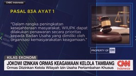 VIDEO: Jokowi Izinkan Ormas Keagamaan Kelola Tambang