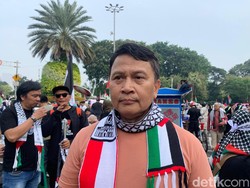 Mardani Ali Sera Ikut Aksi Bela Palestina di Kedubes AS