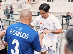 Dukung Sepakbola RI, OPPO Lelang Jersey Indonesia All Star Vs Legenda UCL