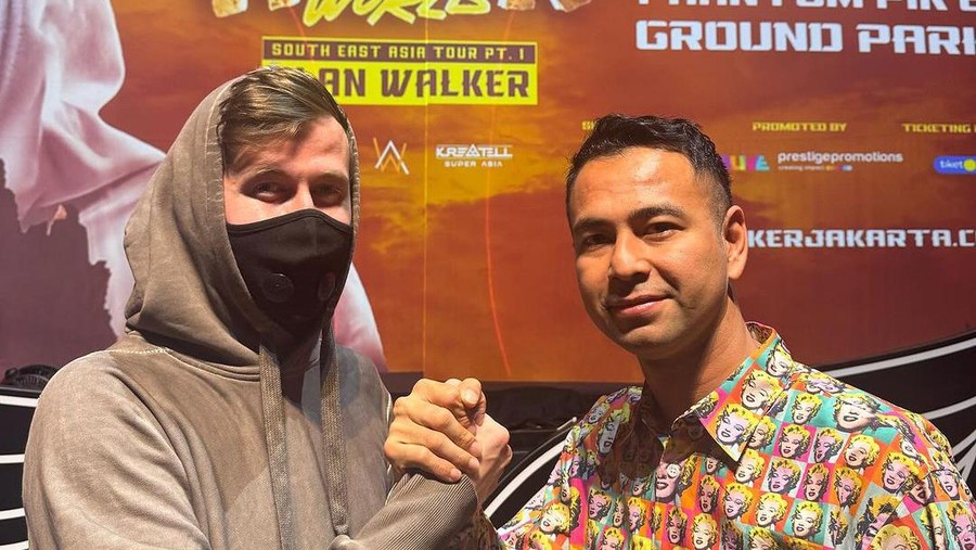 raffi ahmad Raffi Ahmad dan Alan Walker.