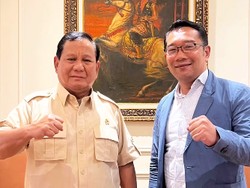 RK Temui Prabowo, Dapat Wejangan soal Makanan Bergizi dan Olahraga