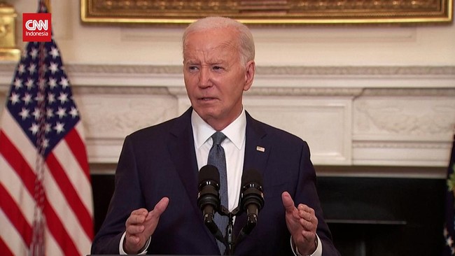 Presiden AS Joe Biden tegaskan tak akan meringankan hukuman anaknya, Hunter Biden, usai divonis bersalah atas tuduhan kepemilikan senjata secara ilegal.