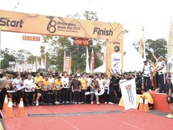 Bhayangkara Babel Run 2024 Diikuti 2.500 Pelari