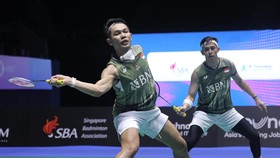 Hasil Drawing Ganda Putra Olimpiade: Fajar/Rian vs Corvee/Labar