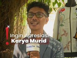 Ingin Murid Makin Kreatif, Indra Gunawan Tampil Nyentrik Tiap Ngajar di Kelas