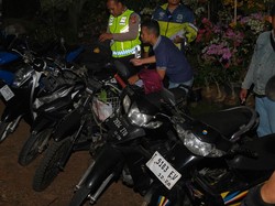 Sisir Sudut Jalanan di Subang, Polisi Sita Puluhan Sepeda Motor