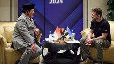 Prabowo Lapor Jokowi soal Zelensky Tolak Proposal Damai RI