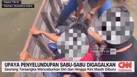 VIDEO: Upaya Penyelundupan Sabu-sabu Digagalkan