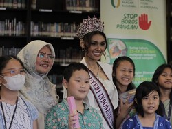 Puteri Indonesia 2024 Kampanyekan No Food Waste di Binus School Serpong