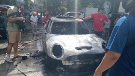 Mini Cooper Dilalap Api di Bali, Diduga Akibat Korsleting Listrik