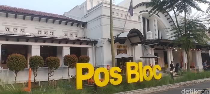Pos Bloc Gedung Filateli Jakarta di Pasar Baru, Jakarta Pusat