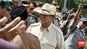Prabowo Minta Kebut Bantuan Pengairan dari Gua Bawah Tanah Gunungkidul