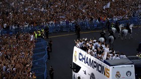 FOTO: Perayaan Trofi Liga Champions ke-15 Real Madrid