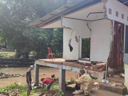 321 Rumah di Lubuklinggau Terendam Banjir, 10 Rusak