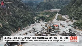 VIDEO: Jelang Lengser, Jokowi Perpanjangan Operasi Freeport